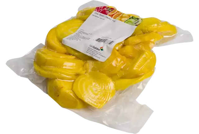Gele Bieten (rauw) 1kg kist 6 stuks